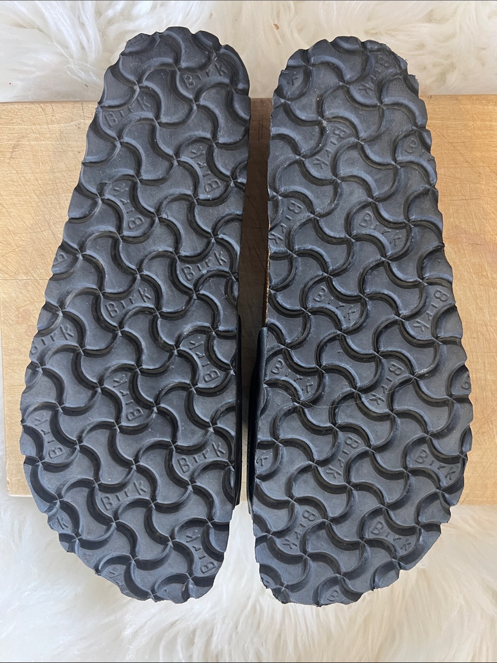 Birkenstock Madrid Big Buckle Nubuck Sandals - Picture 5 of 7